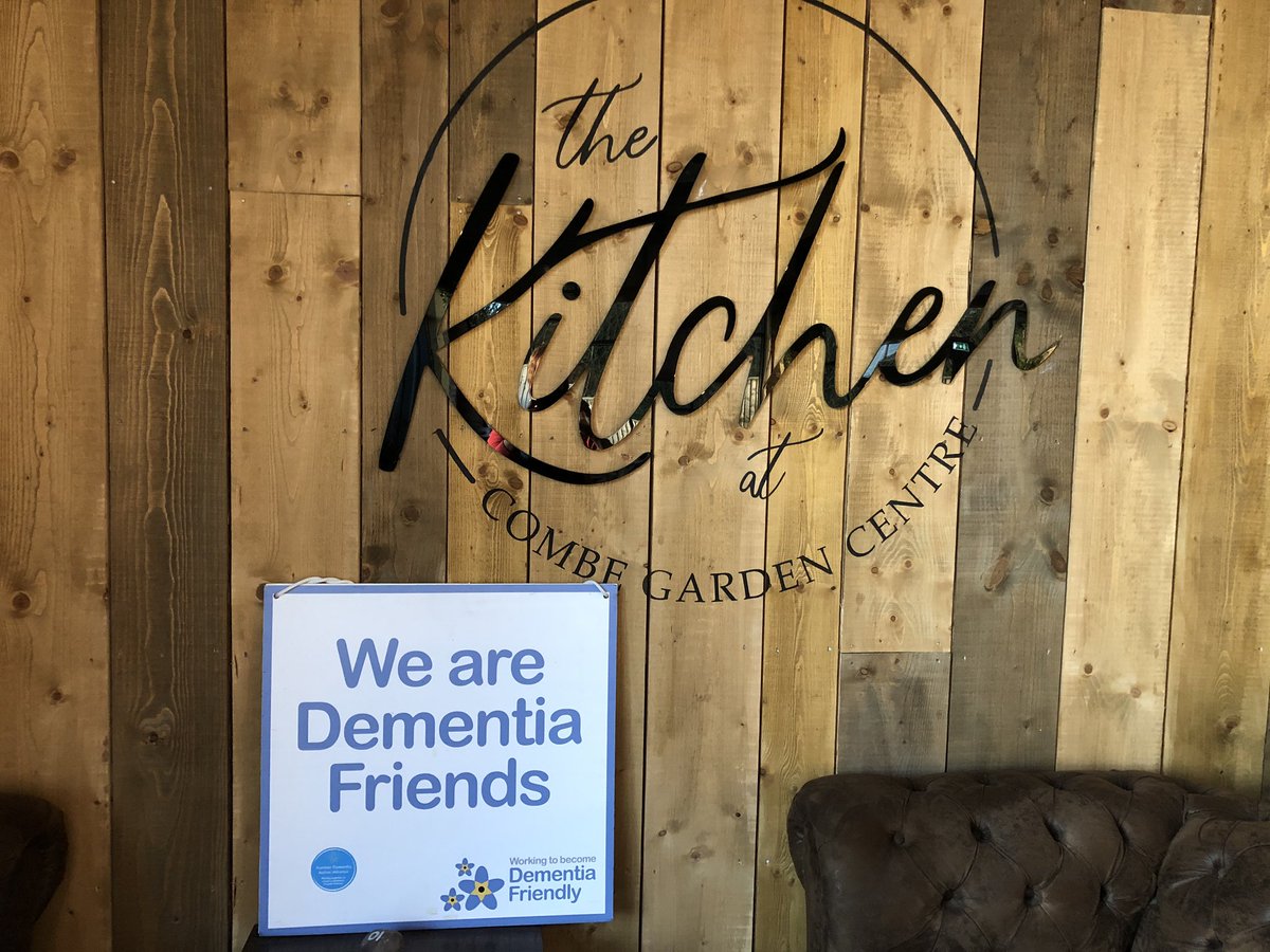 Congratulations to all who attended our #Dementia Friends Awareness session today &amp; huge thanks to The Kitchen at Combe Garden Centre for hosting us Wear your badges with pride 😊 <a href="/combe_estate/">Combe Estate</a> #Honiton <a href="/duncanhoniton/">Duncan Sheridan-Shaw 🇬🇧🏳️‍🌈</a>