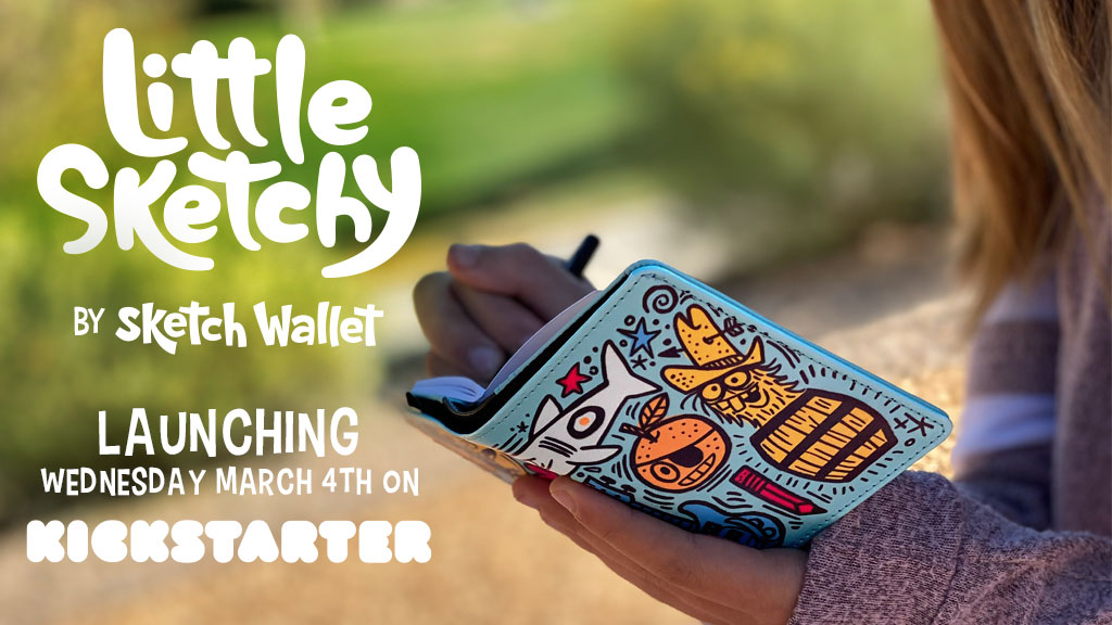 Hey kids! Ready for something awesome?! Now there's a Sketch Wallet for kids (and adults who refuse to grow up). Launching on Kickstarter tomorrow! kickstarter.com/projects/19450…