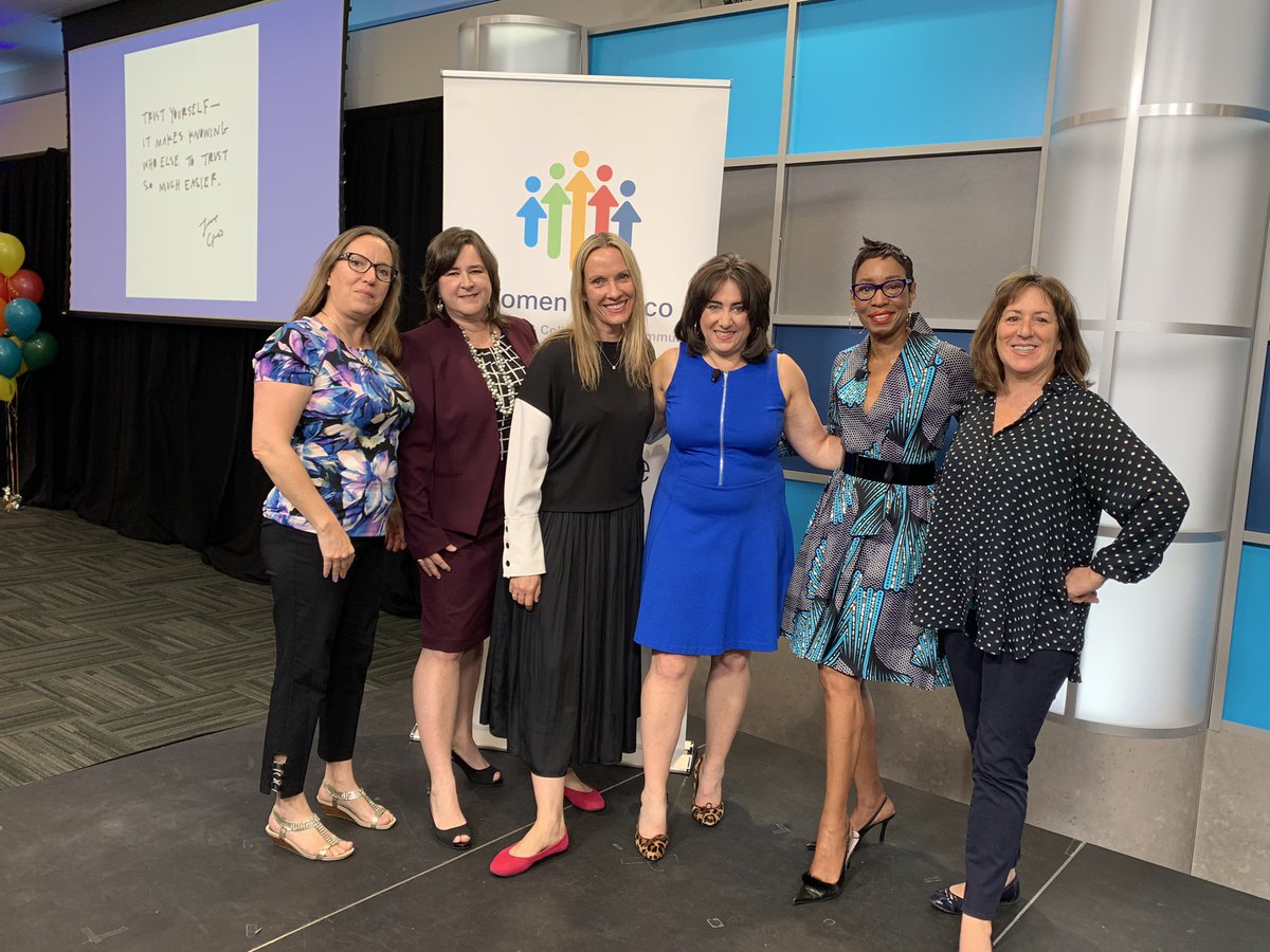 VarshaKanwar's tweet photo. We are getting ready to kick off 🎊🎉#CiscoWOI with our #WomenOfCisco #SJC . Thrilled to have  @CharmaineCoach join us to share all  about “Your winning story makes you unstoppable” #EachForEqual #WeAreCisco https://t.co/W49T8HqVDg