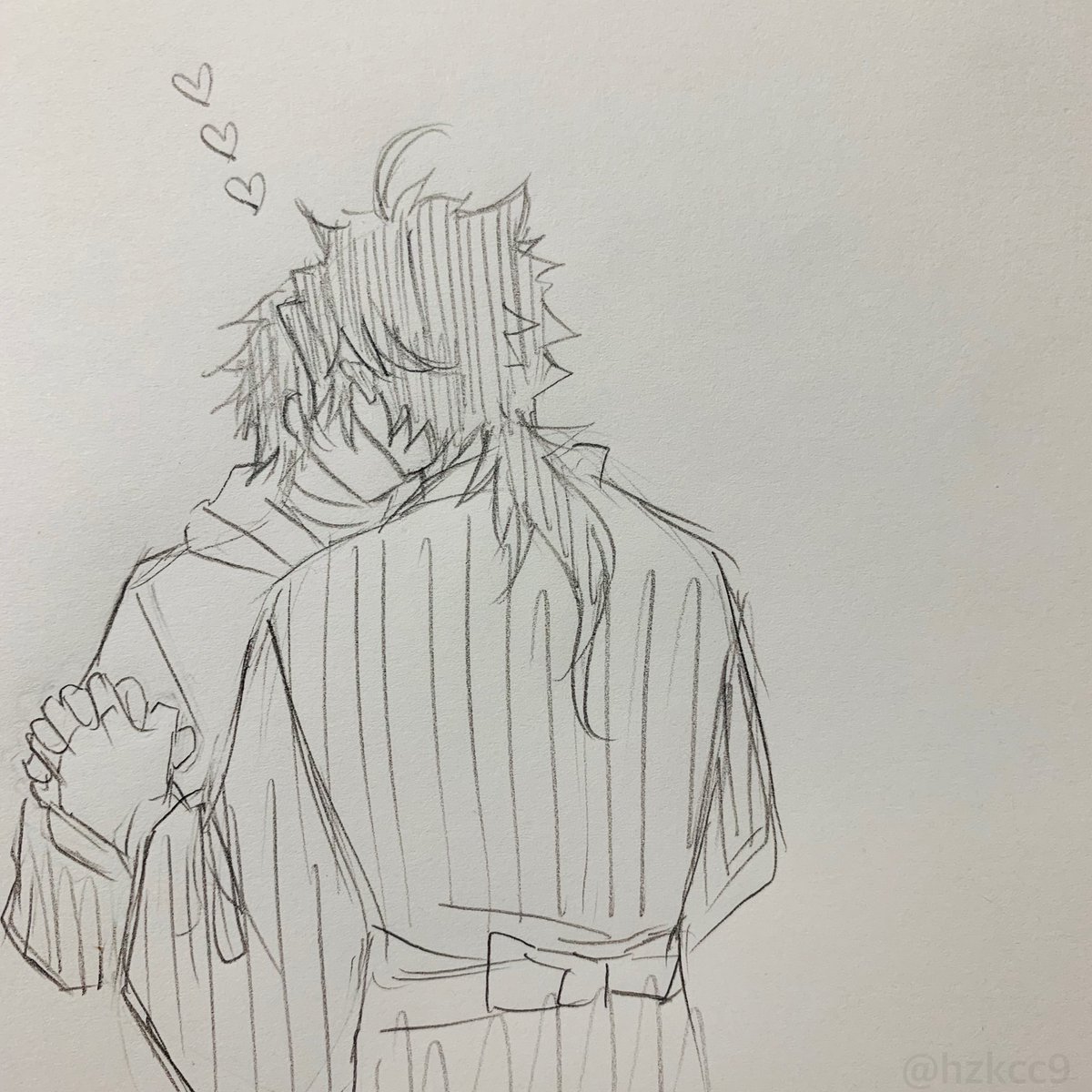 絵や写真を流す…的なのが流行ってるみたいなので、
だいぶ前に描いたものでどれも再掲ですけどむつひぜらくがきをいくつか… 