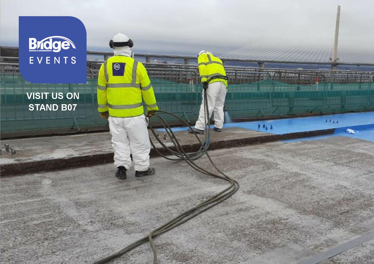 💧Waterproofing the Forth Road Bridge Approach Viaducts💧Successful completion of the southbound carriageway with the northbound due to start March 2020. Read more: lnkd.in/dVVYfz9 
#Bridgesconference2020 #Waterproofing #Concrete #asphalt #engineering #bridge