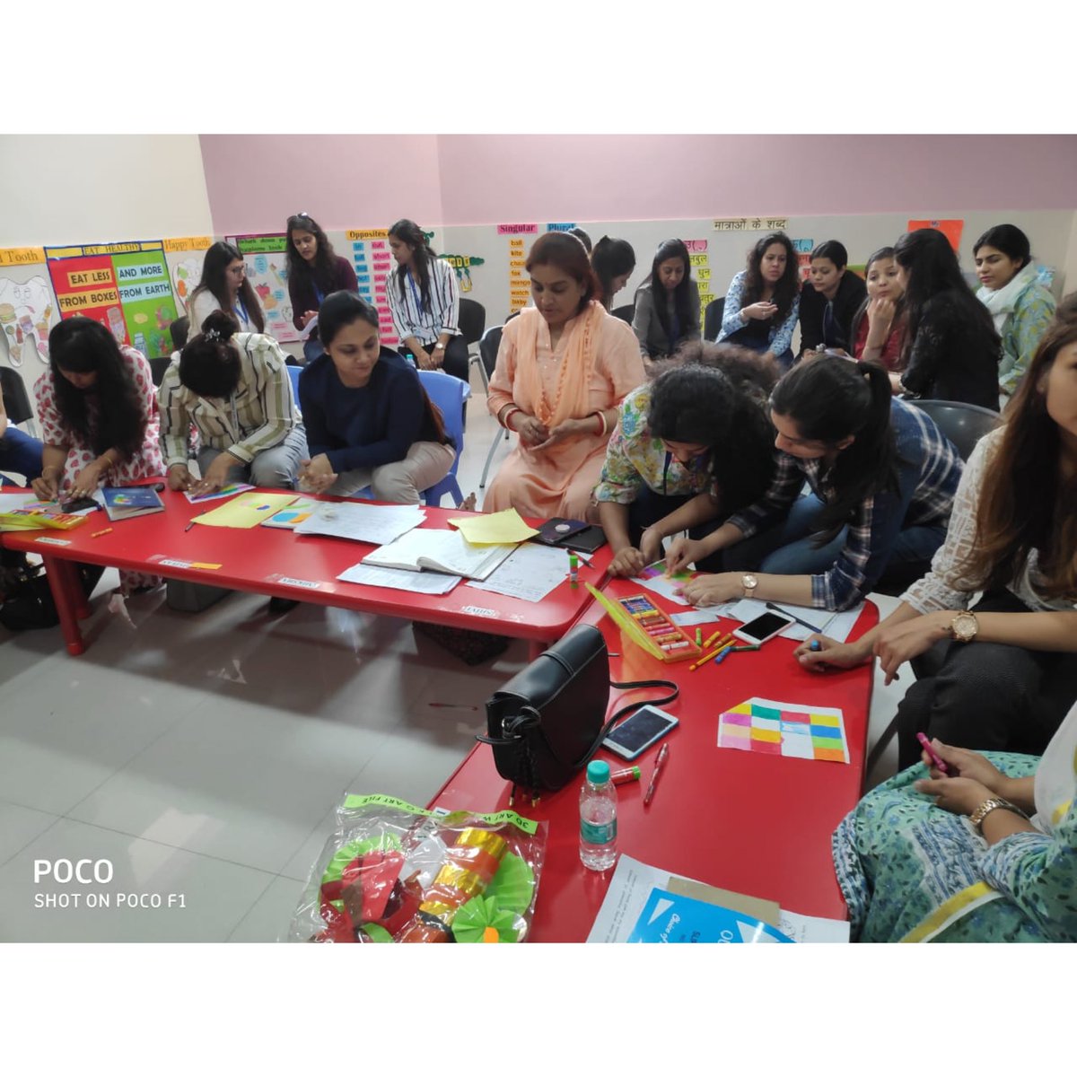 experienced the strength of collaborative practice with the passionate early years educators of the Jayshree Periwal Group of Schools in an IB workshop conducted by Dr Jayshree Periwal Ma'am herself.