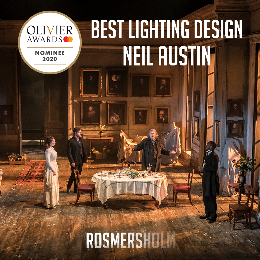 RosmersholmPlay's tweet photo. Congratulations to #NeilAustin on his @OlivierAwards Nomination for Best Lighting Design.
#Rosmersholm #OlivierAwards https://t.co/K1RGElMNU1