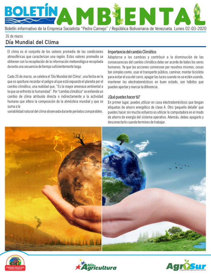 ambienteespc's tweet photo. Boletín ambiental Marzo 2020 https://t.co/ok12qFUPvV