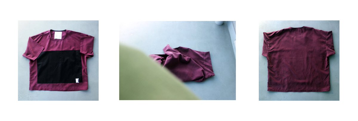 HW___official's tweet photo. 20spring + summer
[item] box pullover
[color] purple×black

#hiroyukiwatanabe 
#20ss https://t.co/AKtvMLRIMF