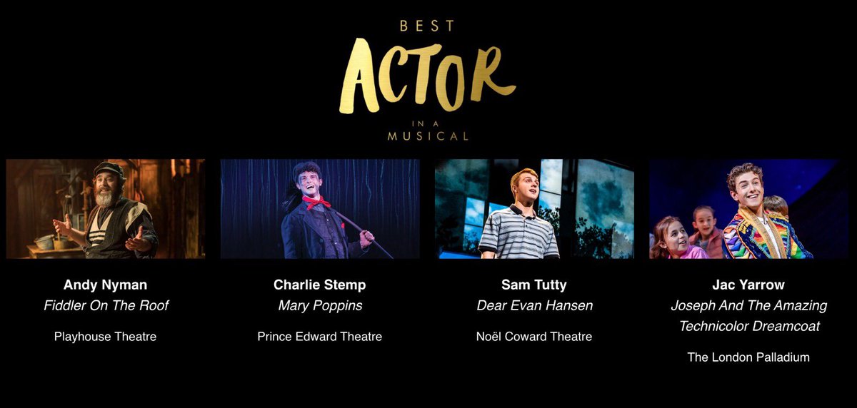 LJProds's tweet photo. Our amazing @jacyarrow has been nominated in the #OlivierAwards for Best Actor in a Musical 😍😍😍😍 

We are SO PROUD to have him in @SecretGardenLdn at the @LondonPalladium next month! 

🎫 here: 

https://t.co/q5acWglDqF https://t.co/PI0lcCOc2C