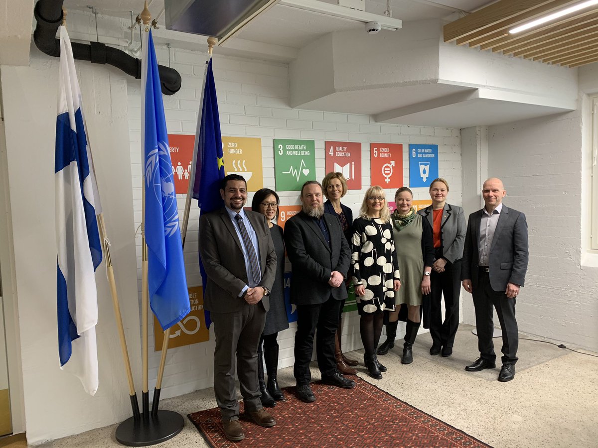 UNTILabs's tweet image. Our Health Advisory Group for Finland had their first meeting today! Engaged experts will help our #Health Team with their insight. We are thankful for their commitment and motivation. Welcome to the UNTIL family! #SDG #UHC