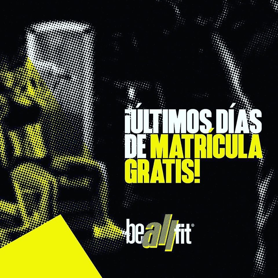 beallfit's tweet photo. Visítanos y aprovecha la promo de Matricula Gratis! ��� https://t.co/1HbzcpE5Ai

*promo válida hasta el 7 de Marzo. https://t.co/wvp0istaDm