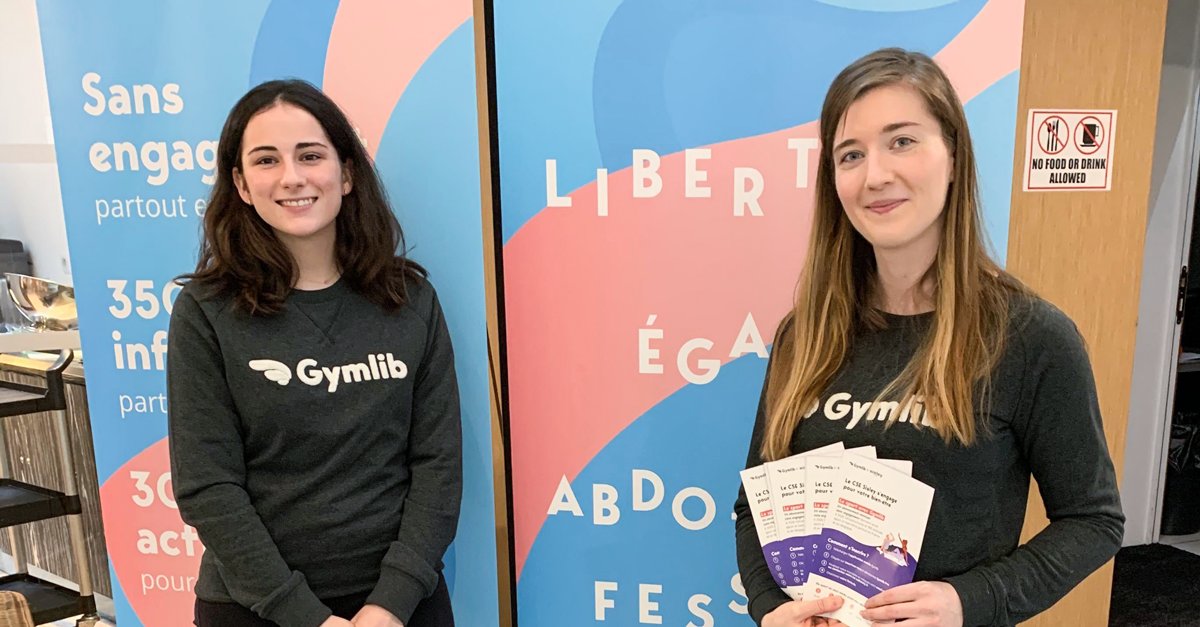 Bienvenue aux collaborateurs de <a href="/SisleyParisFR/">Sisley Paris France</a> qui rejoignent l'aventure Gymlib ! #sport #bienetre #entreprise #lancement