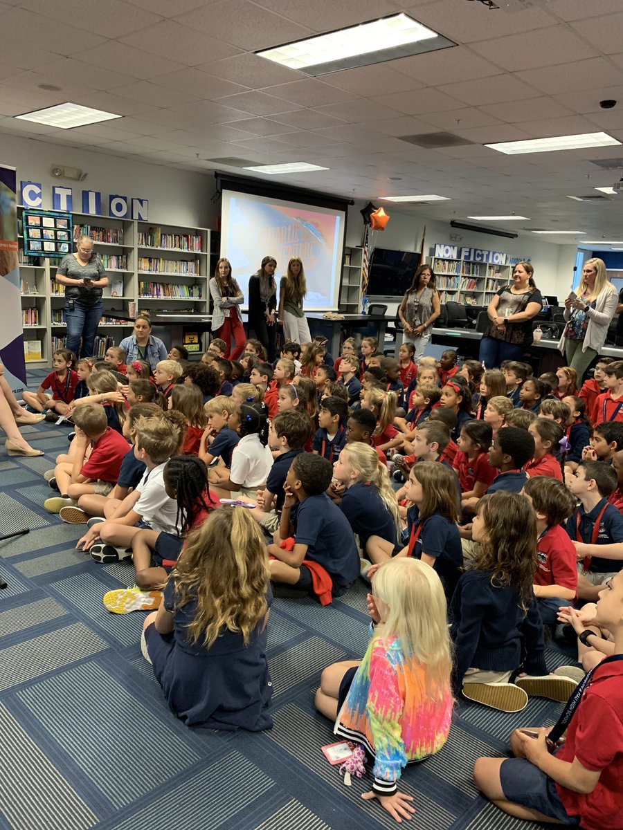 K &amp; 1 students intently listening to Haley Marguerite, a local children’s author, read “Charlie Takes An Adventure to Florida” <a href="/ADHUS_FAUHS/">ADHUS & FAU HS</a> <a href="/adhuspto/">A.D. Henderson PTO</a> <a href="/bees_sherry/">Sherry Bees</a> #owlin #owlsread