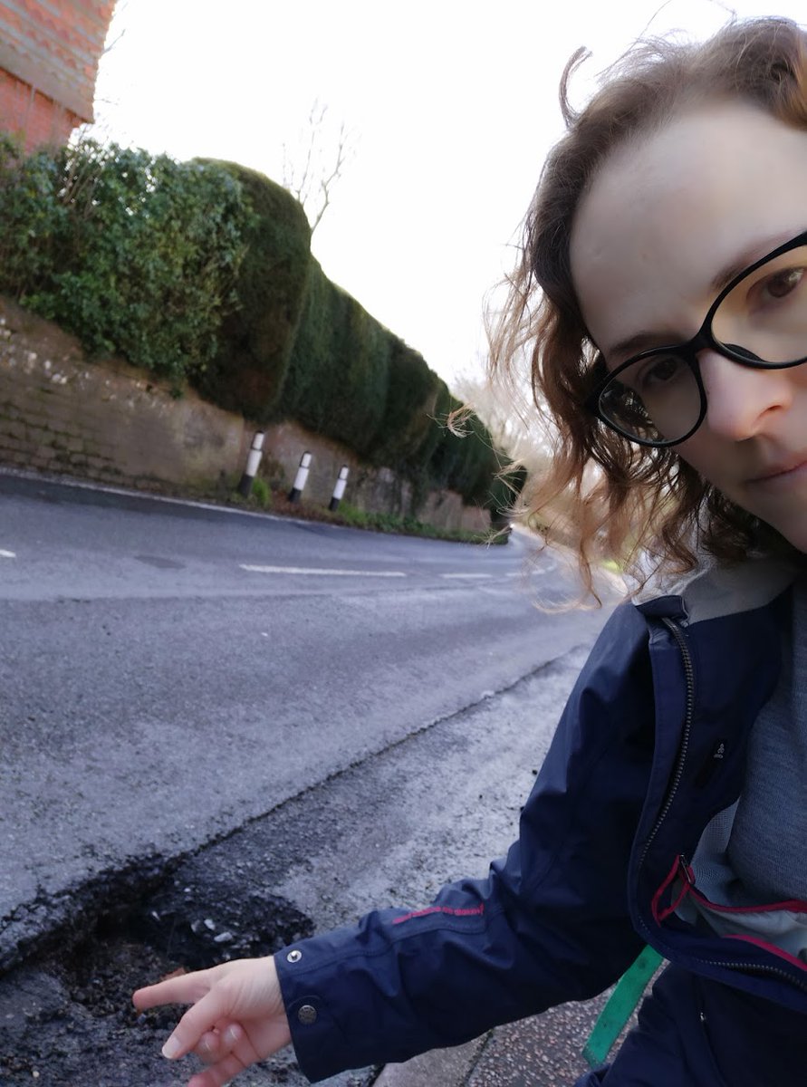 AlisonEBennett's tweet image. Well done @WSHighways I reported this pothole in Hurstpierpoint on Sunday morning, and by Tuesday it has been filled in. #LibDemsPointing #WinningHere