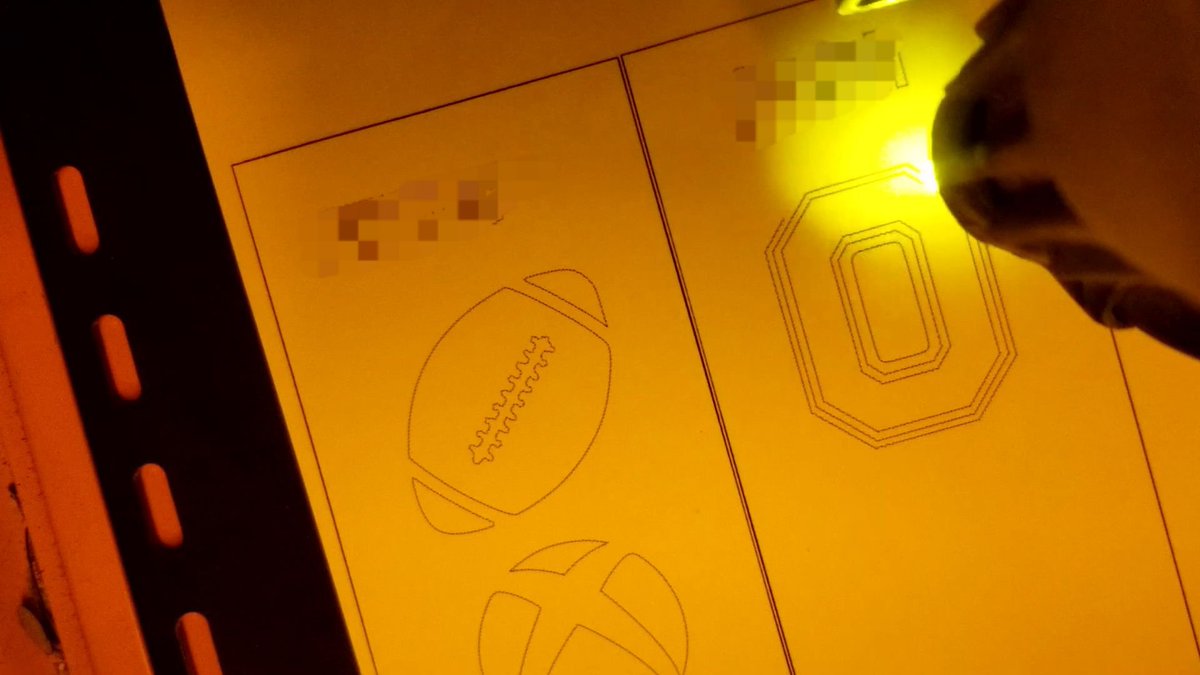 IDEALabWRMS's tweet image. It&apos;s #RightToReadWeek, so we&apos;re using our #graphicdesign skills and our Emblaser 2 laser cutter to make custom bookmarks!  @ohiolitassoc @IDEALabWRMS @darklylabs #laser #designthinking #makerspace #makersgonnamake #maker #literacy #ReadAcrossAmerica @WRMSWolves @ReynSchools