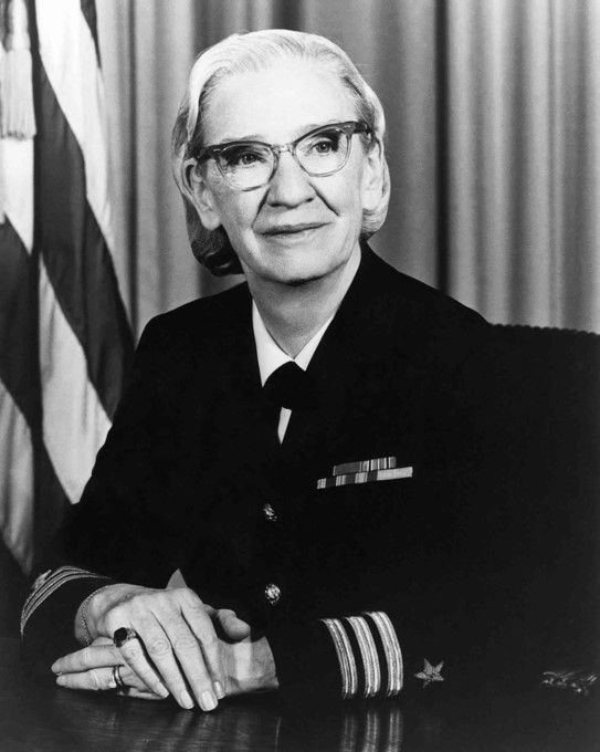 SRNLab's tweet image. March is #WomensHistoryMonth. To celebrate, each week we will spotlight an extraordinary woman in #STEM.
First up is Admiral Grace Hopper-- A computer scientist in the @USNavy whose ideas led to the development of the computer business language COBOL. #QueenOfCode #GirlsWhoCode