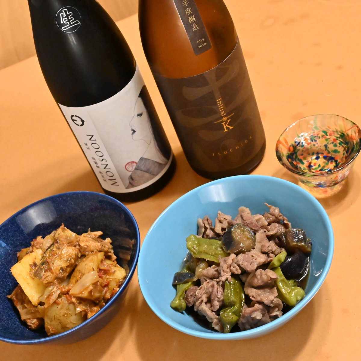 drinkdrankdrun9's tweet photo. 週なかにやったらアカンやつ笑。貴醸酒飲み比べ。
笑四季モンスーン玉栄は18BY、土田のイニシャルKは19BY
K ちょっと寝かしてみたいよね。2、3本買っても大丈夫かなぁ😅
アテはさばじゃがとまと、ぎゅうなすししとう。
#笑四季 #MONSOON
#土田 #initialK https://t.co/MDl0eQ3Av7
