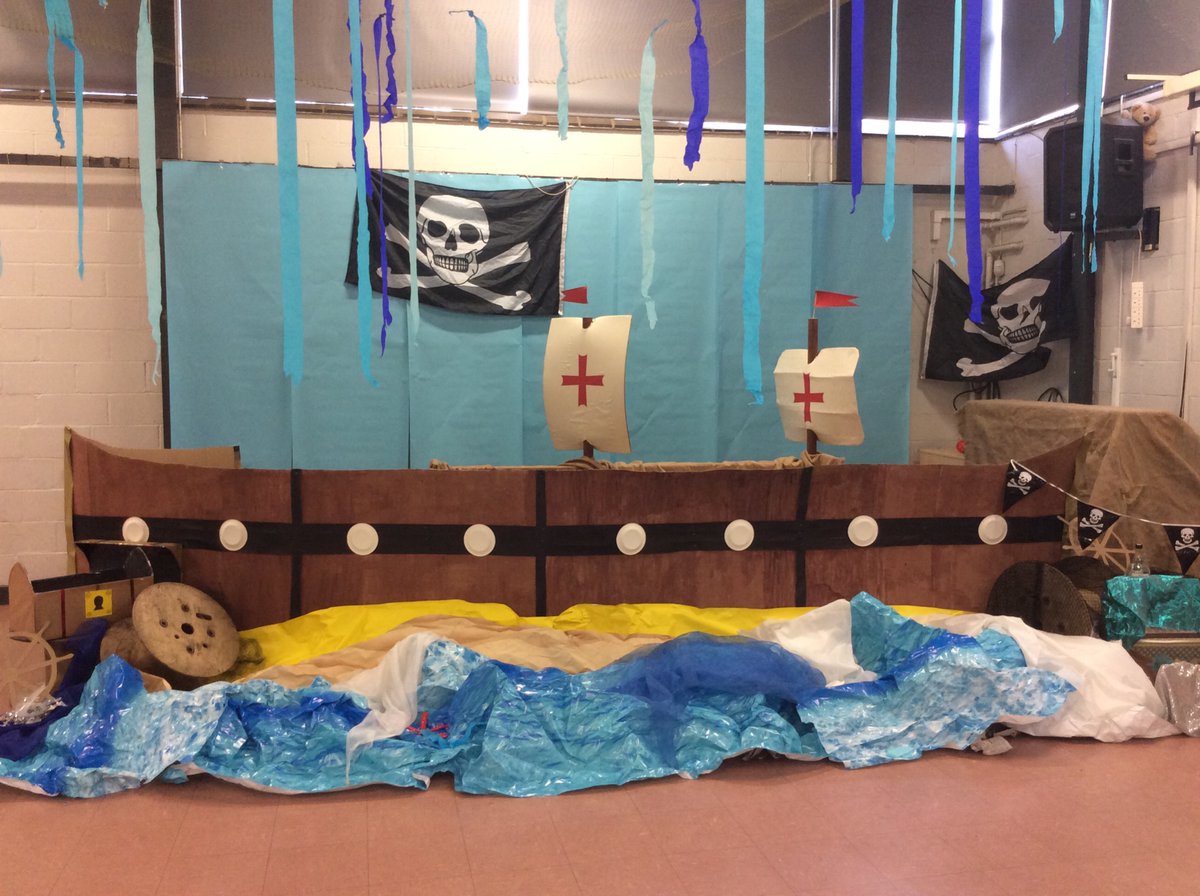Where will we go this afternoon on our pirate ship continuing our adventures in Story Land? @InMATLamport <a href="/pixlclub/">Pixel Club</a> #WorldBookDay2020