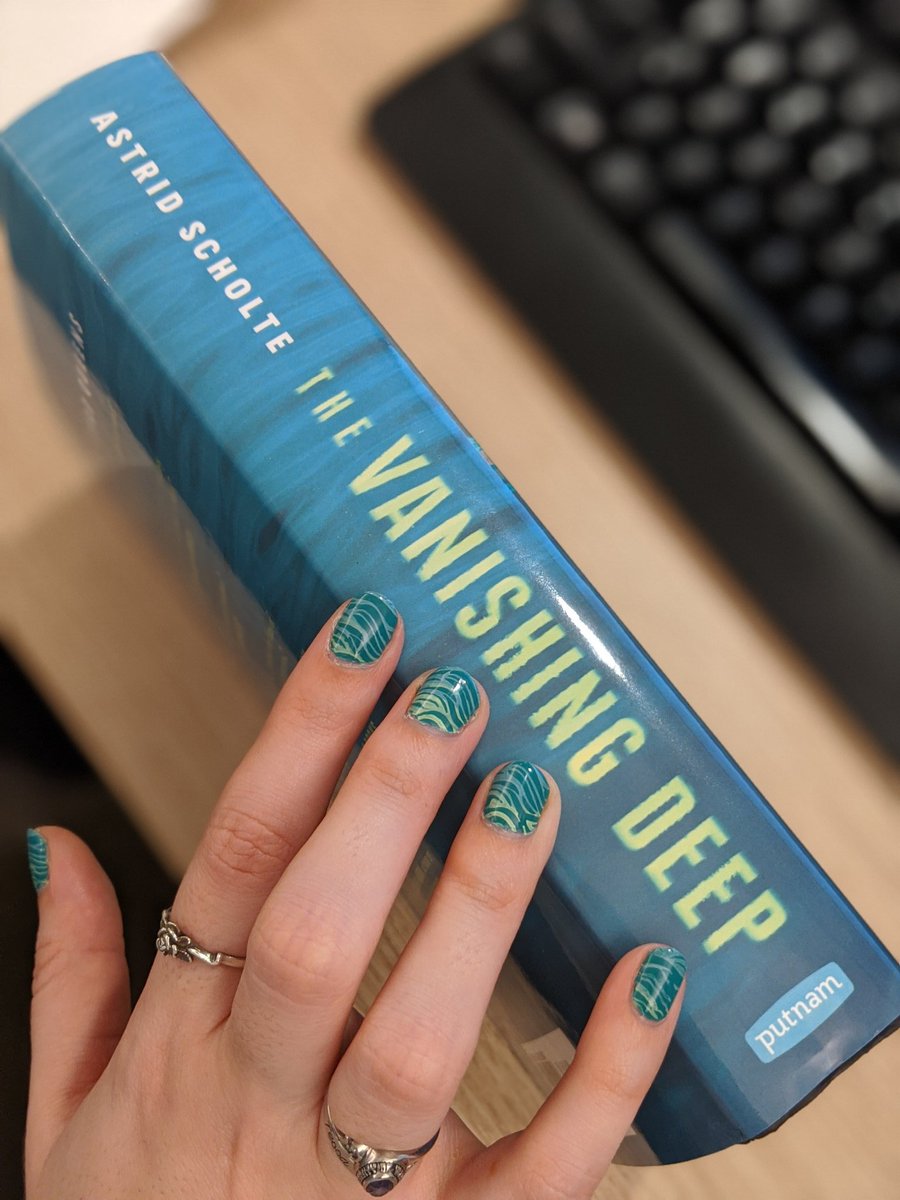 tessameischeid's tweet photo. Happy Book Birthday to @AstridScholte's THE VANISHING DEEP. 

It's a page turning thriller with sister love, family drama, and an inventive world that will keep you guessing until the very end. 

Don't miss this one! #thevanishingdeep https://t.co/1lwhyxuKQp