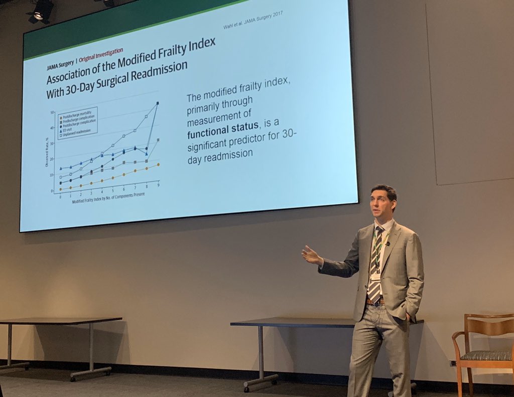 PorterfieldJohn's tweet photo. Dr. Tyler Wahl presenting @UABSurgery Grand Rounds: Surgical Readmissions: The Elusive Quality Metric  @tylerswahl @MelanieMorrisMD @maryhawn @DChu80 @herbchen https://t.co/YF1x72mXZo