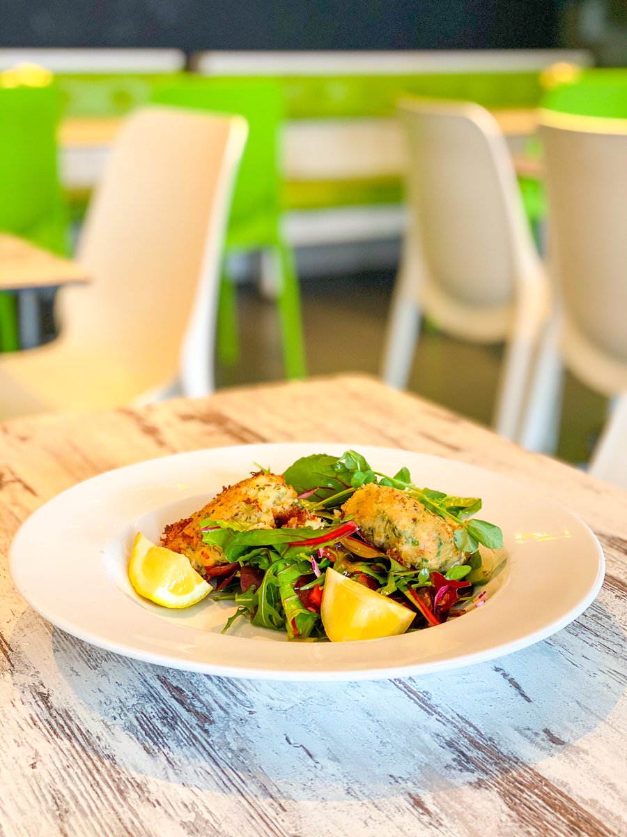 Today’s special are these delicious fish cakes!

Quite frankly they’re so delicious they’re taking the (fish) cake! 

Try them while stocks last or a number of other options from our brand new menu...available all day!