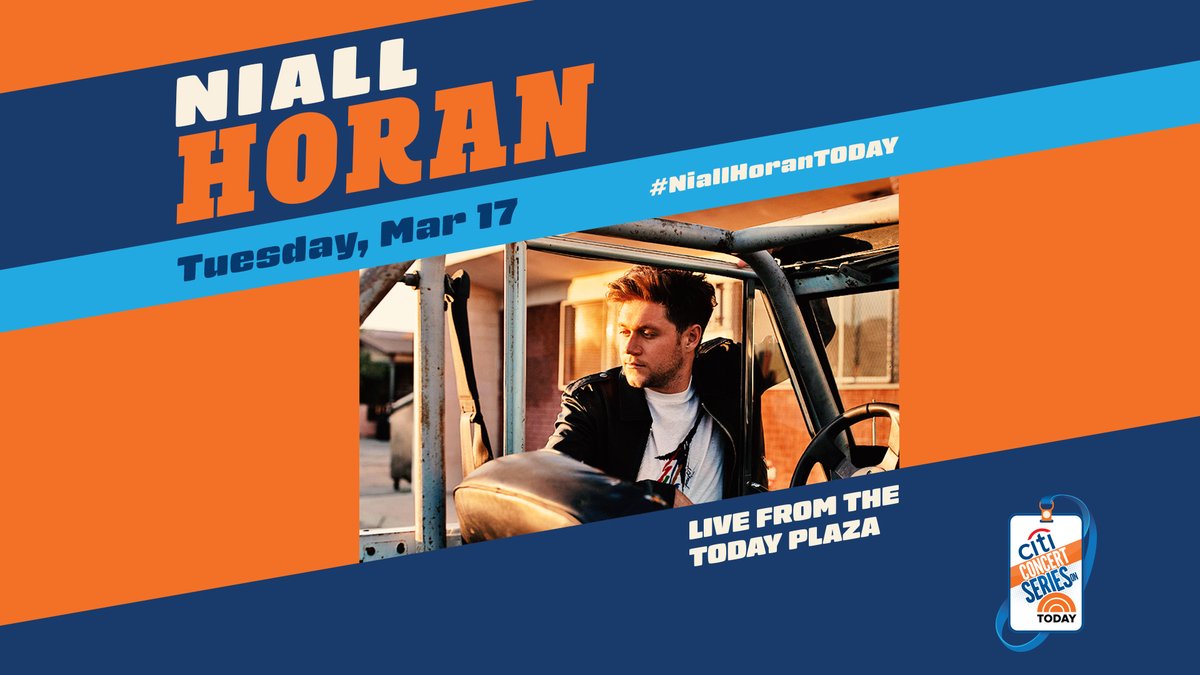 St. Patrick’s day in New York City on Rockefeller plaza with the <a href="/TODAYshow/">TODAY</a>. Now we’re talking #NiallHoranTODAY

today.com/popculture/nia…