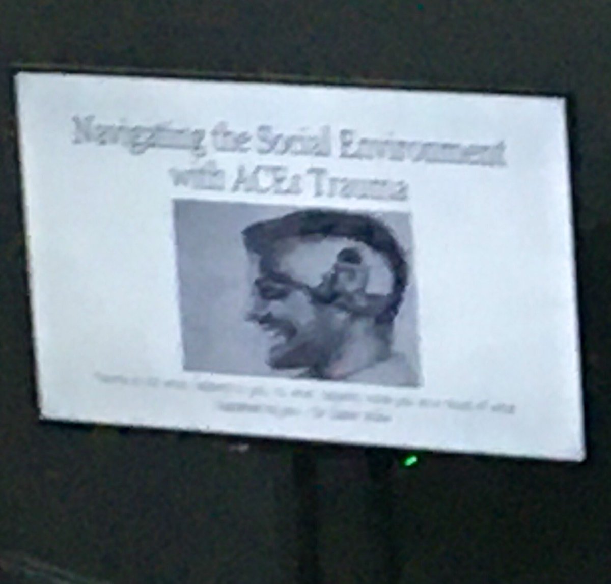 Annual Safeguarding Conference - James Docherty outlining personal and professional experiences around the effects of Adverse Childhood Experiences - addressing the hidden cost of untreated trauma