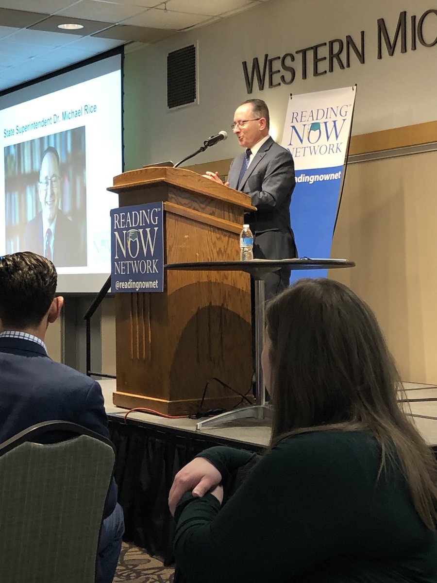 So thankful for <a href="/ReadingNowNet/">Reading Now Network</a>  Welcoming State Superintendent Dr. Michael Rice.