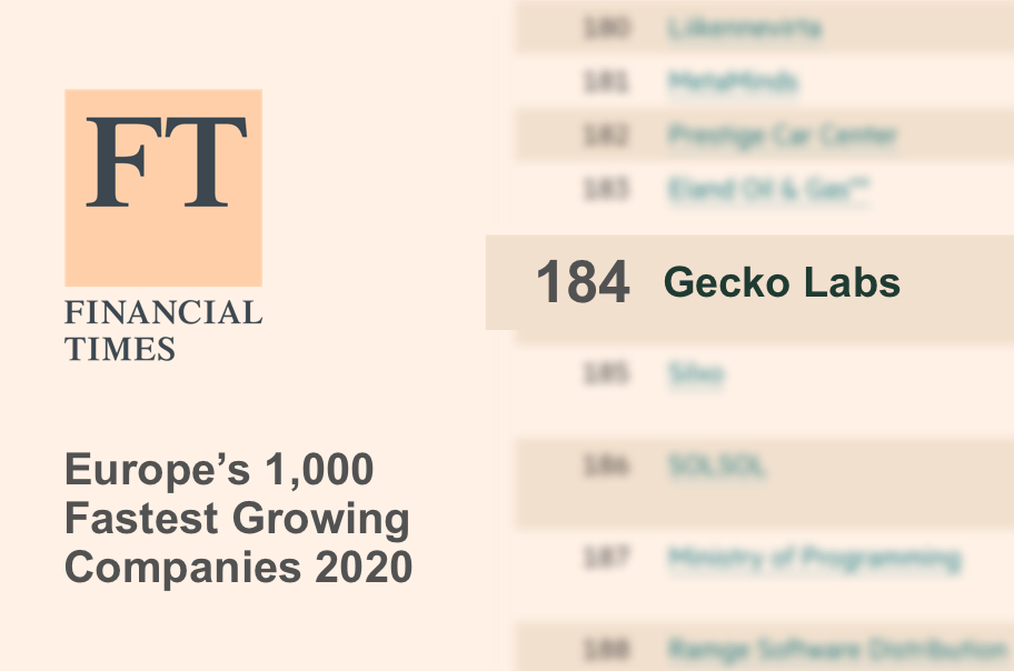 geckoengage's tweet photo. GeckoNews: We are THRILLED to rank on the #FT1000 list of the fastest growing companies in Europe! Read our press release here #highereducation #chatbots #DigitalTransformation #GeckoBot
https://t.co/k0TkWmsjHe https://t.co/o6TihmsqJK
