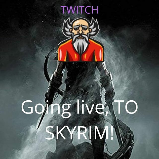 old_switch's tweet photo. After a work imposed exile we're back doing what we love, a viewer requested stream. Going live with some Skyrim, come say hi.

#twitch #twitchaffiliate #twitchstreamer #twitchtv #twitchstreaming #twitchcommunity #growontwitch #twitchgamer #twitchgaming … https://t.co/9RrRKUJCNu https://t.co/qNO4oAhmeH