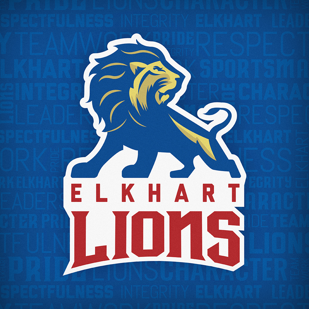 We're excited to introduce the Elkhart High School Lion. Proud, noble, brave, and strong are how our community defines Elkhart and EHS. Our lion proudly and bravely stands forward, while always aware of the history and importance of what is behind him. More coming tomorrow.