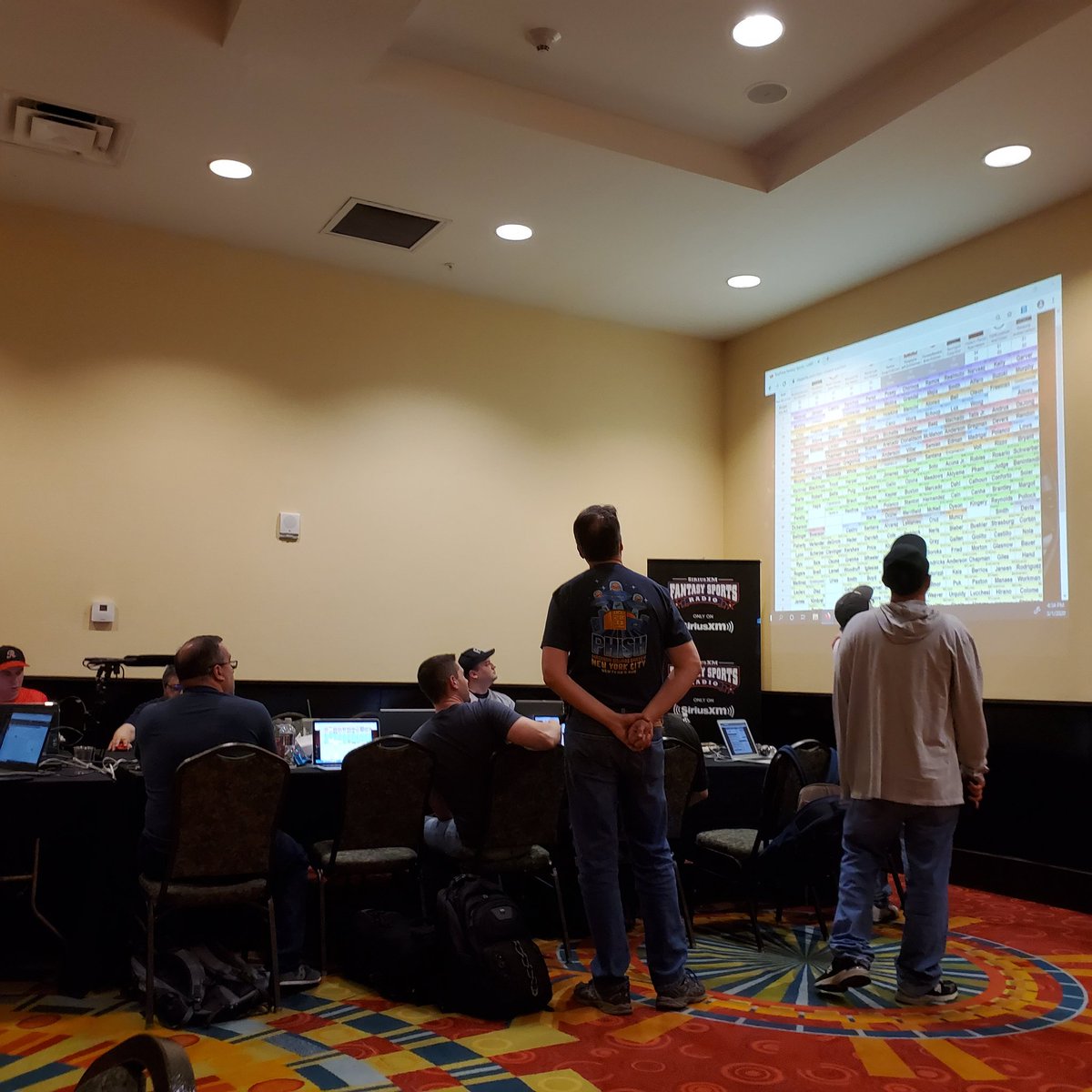 JoeyEdTech's tweet image. At the LABR fantasy baseball draft!  #firstpitchflorida