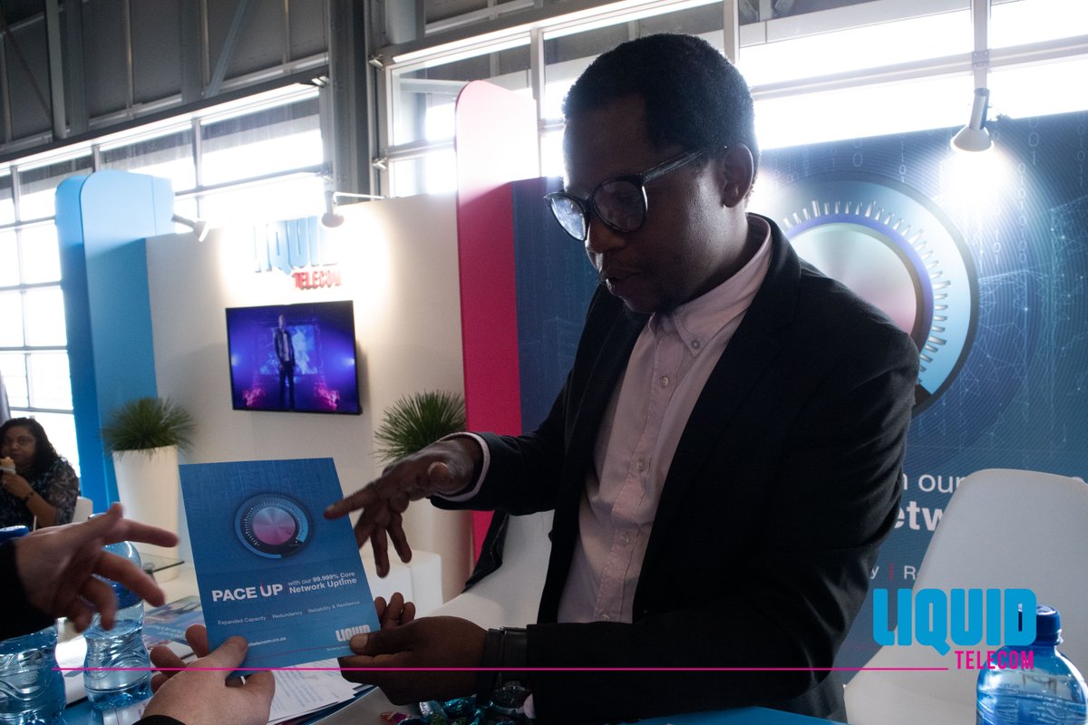 LiquidInTechSA's tweet photo. It's been a real adventure today, meeting new people and opening new doors with 99.999% Core Network Uptime. Let's build Africa's digital future together.
#LiquidTelecomSA #BuidlingAfricasdigitalfuture #AfricasCloudIsLiquid #BDFocus4 https://t.co/mAfhaSx8Zg