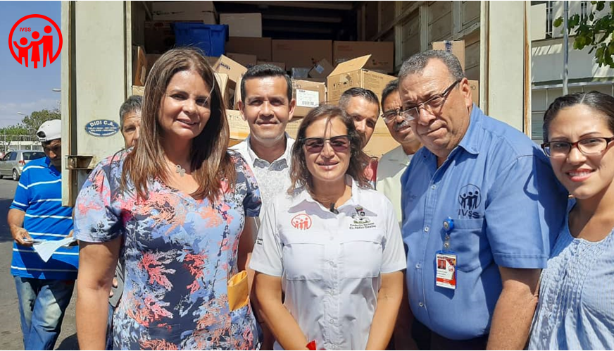 ivssoficial's tweet photo. #Zulia | El Hospital Dr. García Clara, recibe dotación de medicamentos e insumos, para la atención y Protección Social del pueblo marabino. #PorUnSeguroMásSocial #MásSeguridadSocialParaElPueblo @magallyvina @NicolasMaduro https://t.co/yxOJyIhzpH