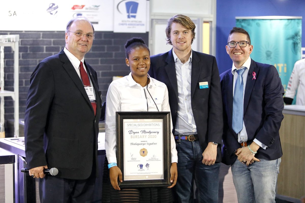 Hostex_'s tweet photo. Winner of the Bryan Montgomery award is Thulaganyo Segalwe ๐ A huge CONGRATULATIONS from #TeamHostex #Hostex2020 #TheShowThatDelivers ๐๐ผ https://t.co/gESMbFtx5y