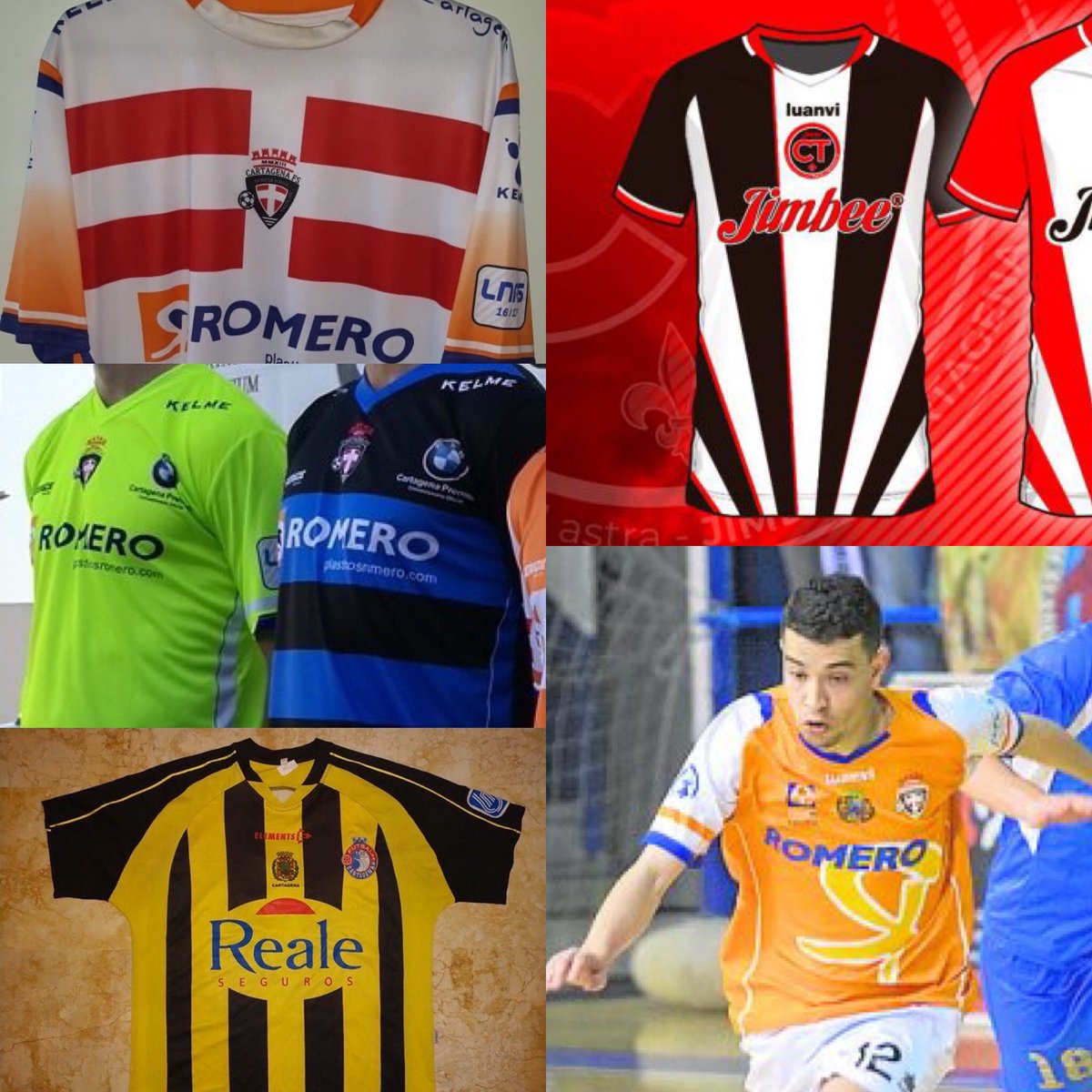 Duck_Daniels's tweet photo. Preparo algo grande para los amantes del Futsal... busco estas camisetas o cualquier otra de la historia del #futsalcartagena agradezco difusión https://t.co/w2qrNIokkw
