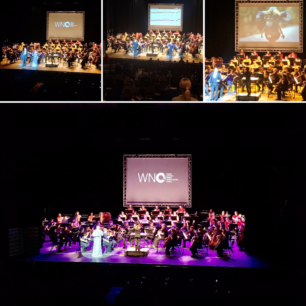 FlatleyEmma's tweet photo. Some serious excitement for @WNOtweet orchestra at our School’s Concert @Sparklingclaire &amp; @robynlynevans on top form https://t.co/aCW9eVbGUZ
