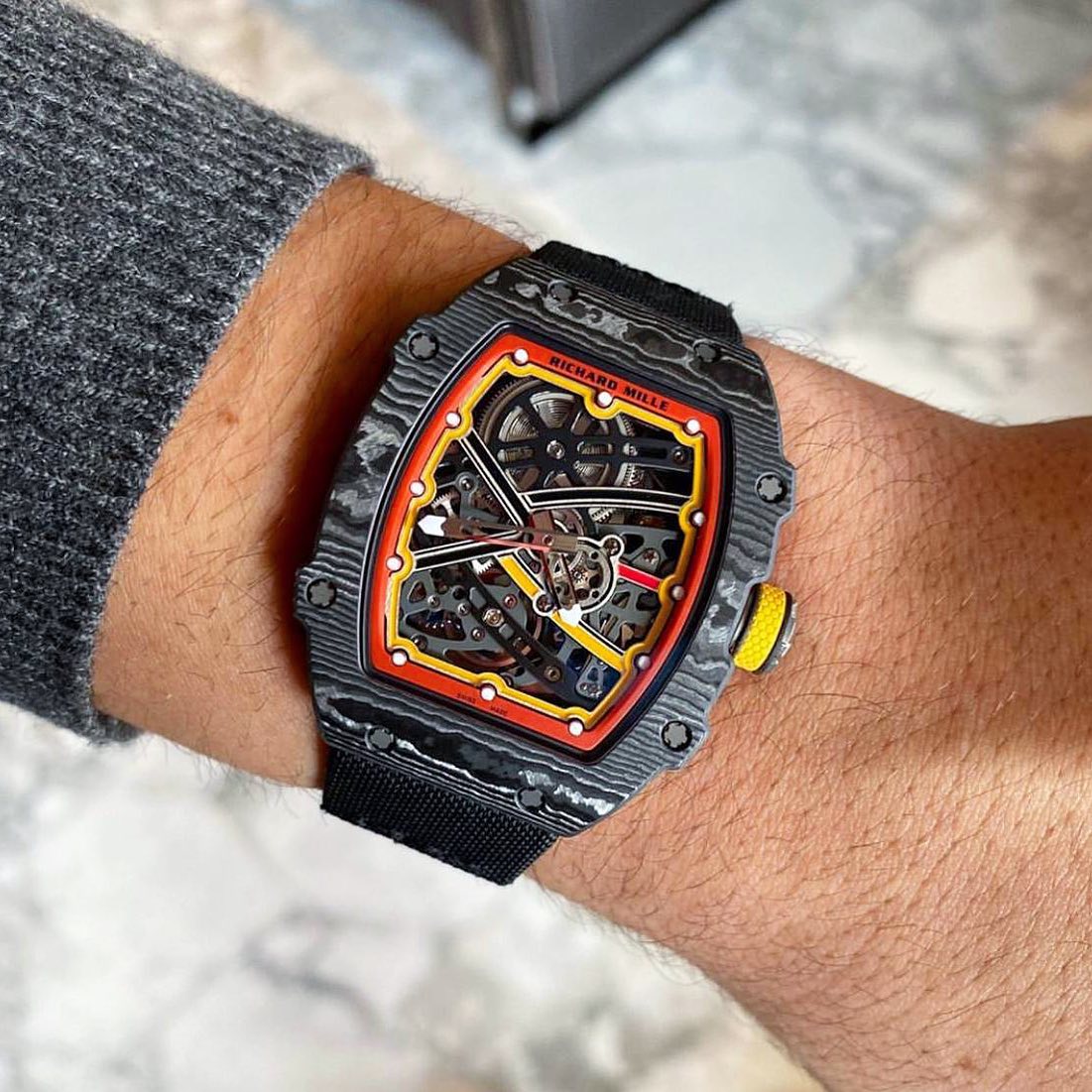 Richard Mille RM67-02. Lightweight perfection. 
#officialwatches #luxurywatches #London #richardmille