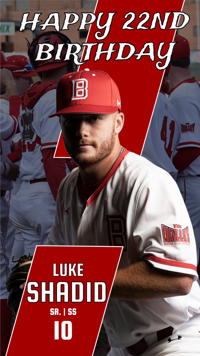 BradleyBaseball's tweet photo. 🎂 HAPPY BIRTHDAY

Wishing senior SS Luke Shadid a happy 22nd birthday! https://t.co/iPz5WMtiW4