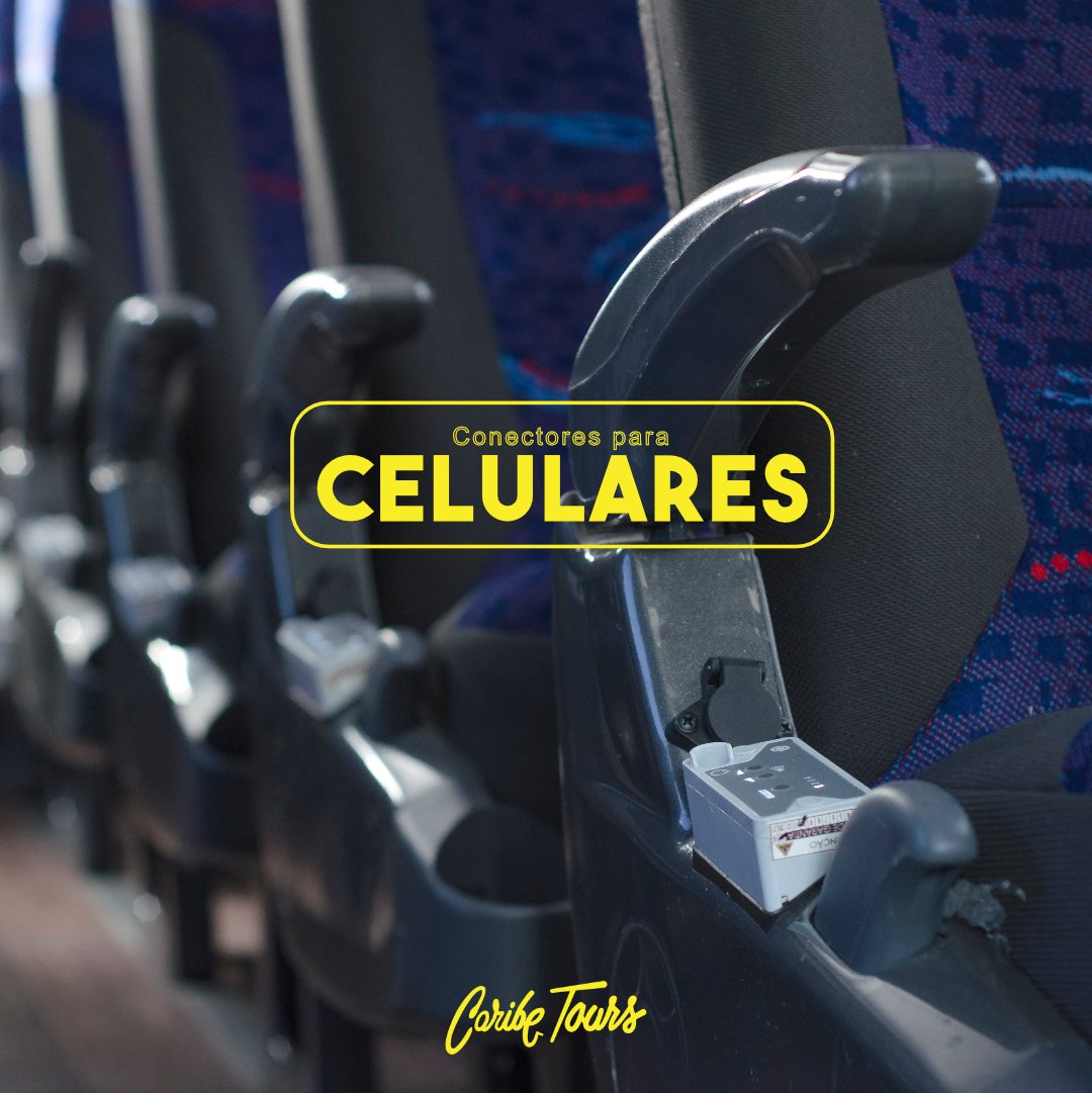 Recuerda que en nuestros autobuses cuentas con la facilidad de cargar tu dispositivo móvil. 📲
Somos Caribe Tours tu compañero de viajes. ⭐️🚌🙌🏻
.
.
.
.
#caribetoursdr
#caribetours
#turismo
#itinerario
#Republicadominicana
#autobuses