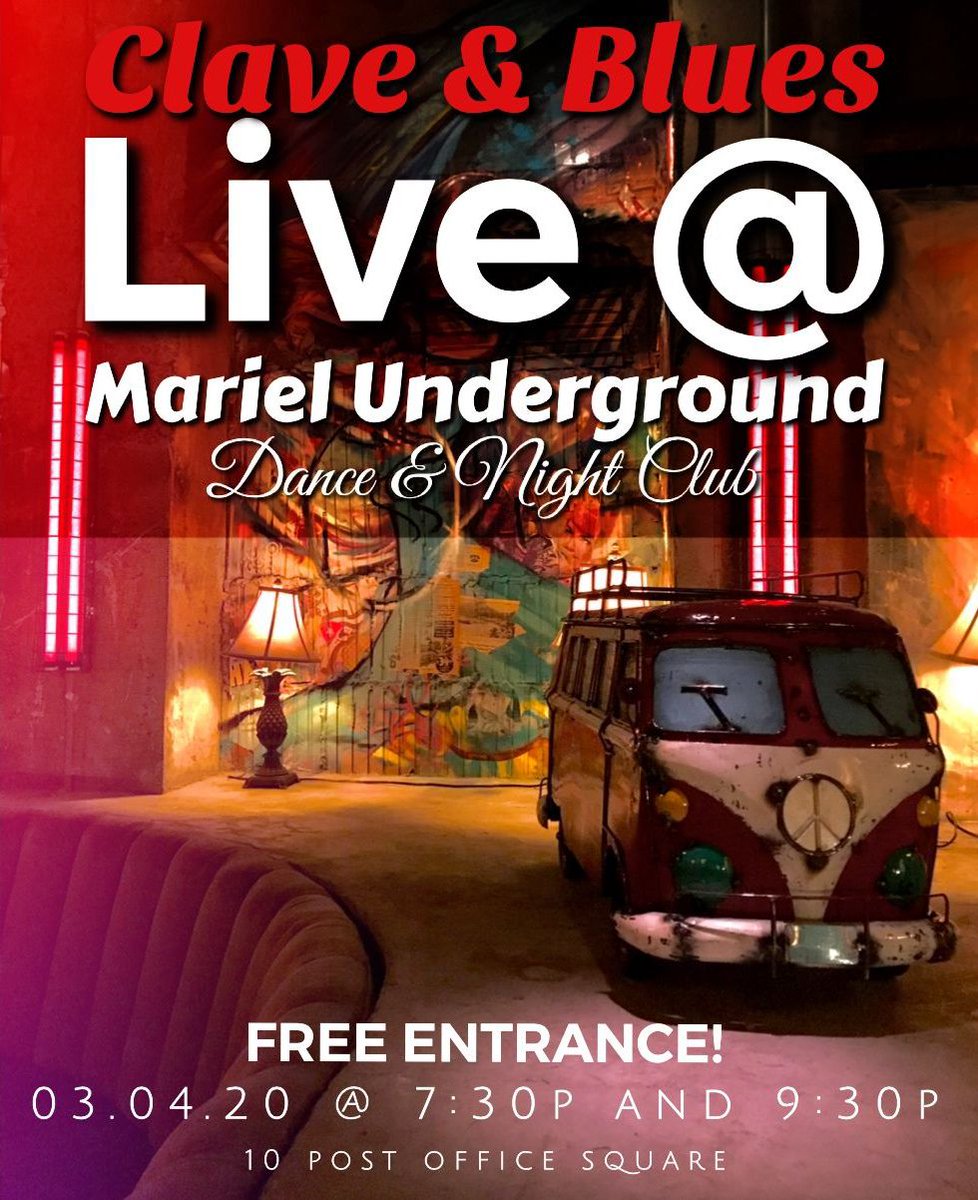 claveandblues's tweet photo. Tomorrow until 10:30p #clubnight so your week has an interesting middle... 😜 

...just don’t drink too much so no one knows at work 🤫

...

 #claveandbluesshow https://t.co/O5tsVGSzYW