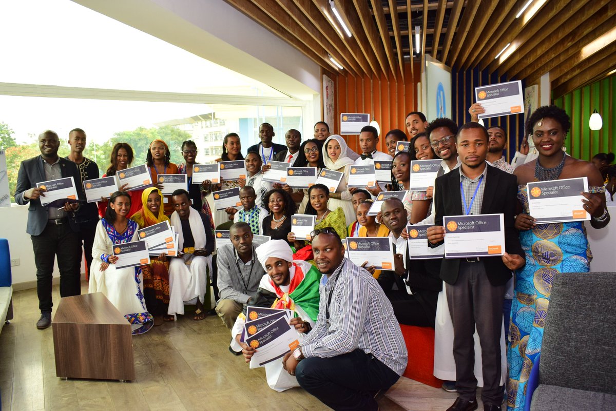 MOSWCKenya's tweet photo. Congratulations on yet another achievement as a 
@Certiport  authorized testing and the participants who got #MOSCertified .

 #MOS #Microsoft #YALITransformation https://t.co/t6eTSsIqWw