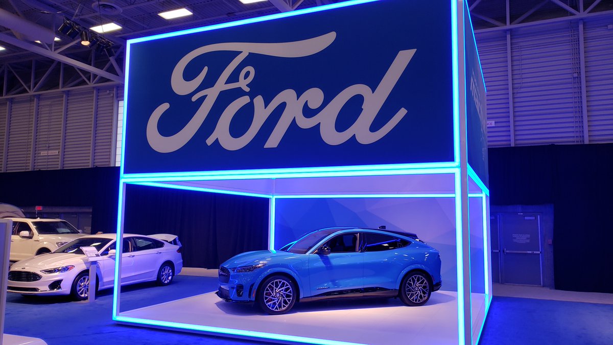 DeanAtFord's tweet photo. Canadian #autoshow season continues today with the kick off to @salonautoqc. Join us March 3-8 at the @FordCanada booth for a look at the all-new, all-electric #MustangMachE. #SIAQ2020 https://t.co/leReMST17J