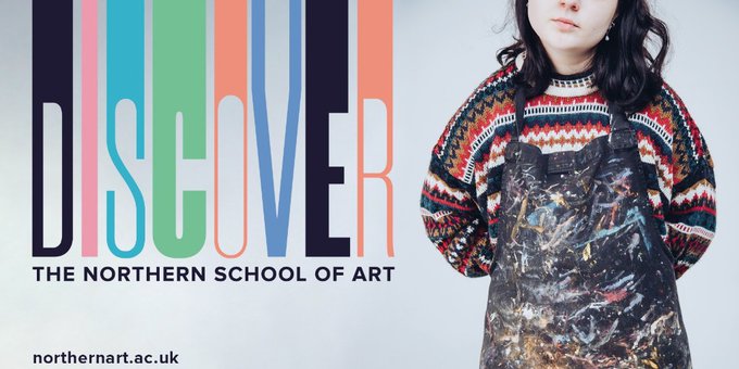 Discover... 🤔 The Northern School of Art at their Open Day on 21st March. Special Guest Speakers <a href="/atomhawk/">Atomhawk</a>😍 plus the chance to find out about courses &amp; to see the amazing facilities &amp; student work. Book your place here: northernart.ac.uk <a href="/TheNorthernArt/">The Northern School of Art</a>