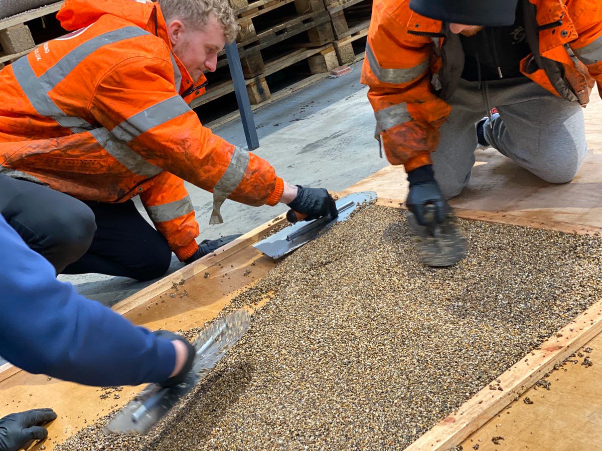 HMSDecorative's tweet photo. Last month's resin installer training course was fully booked and all the lads attending told us how much better equipped they are now. Book your place for March with @ResinSales via this link: https://t.co/zJTqlYxRzT 
#tradetuesday #resintraining #resinsurfacing https://t.co/vcG9Oz1HlY