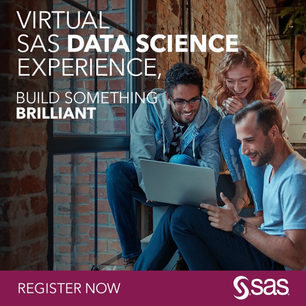 SASCanada's tweet photo. We’re excited to partner with @DataScienceCtrl for the @SASSoftware #DataScience day. Learn more: https://t.co/r03g0ELFbs #IAMDataScience #SDSE2020 https://t.co/HsbpKrVBoT