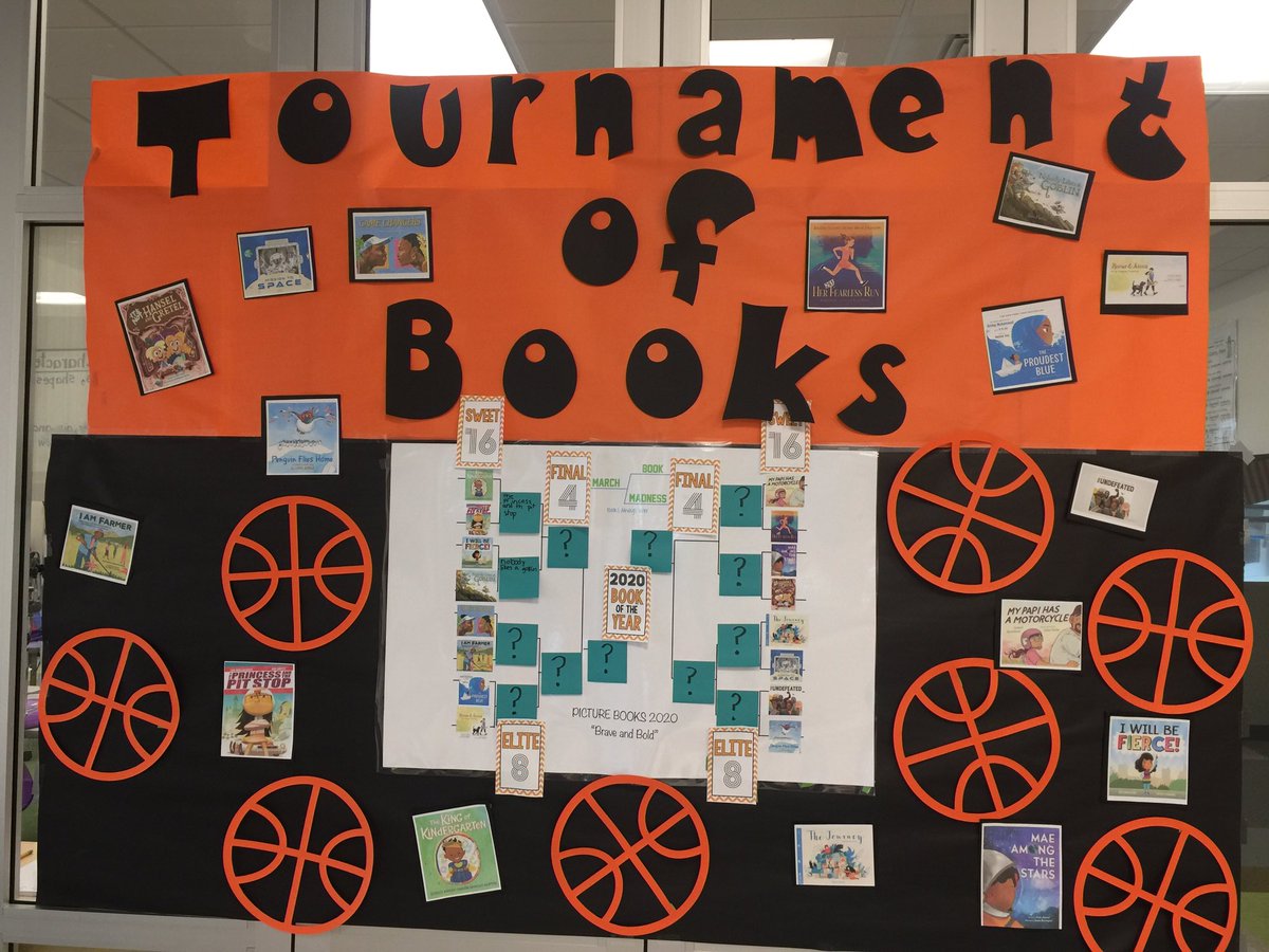 MrsMaynor2ndgr's tweet photo. My favorite time of year. We are reading about how characters are “brave and bold” in this years March Book Madness. Which book do you think will win the tournament of books? @BuckhornCreekES #MaynorsMasters  #marchbookmadness #culturaldiversity #ReadAcrossAmerica2020 https://t.co/LE7XVEShFH
