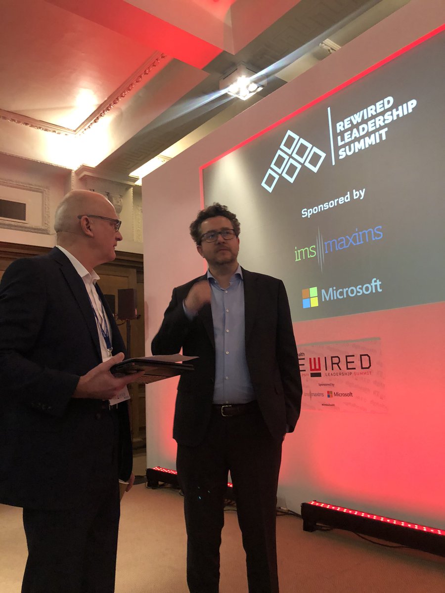 Welcome to this afternoon’s session <a href="/DHRewired/">Digital Health Rewired</a> and Geoff Cross CIO <a href="/ramsayhealthUK/">ramsayhealthuk</a> the challenges and objectives of digitising a distributed group of hospitals around the UK #DHRewired20 <a href="/IMSMAXIMS/">IMS MAXIMS</a>