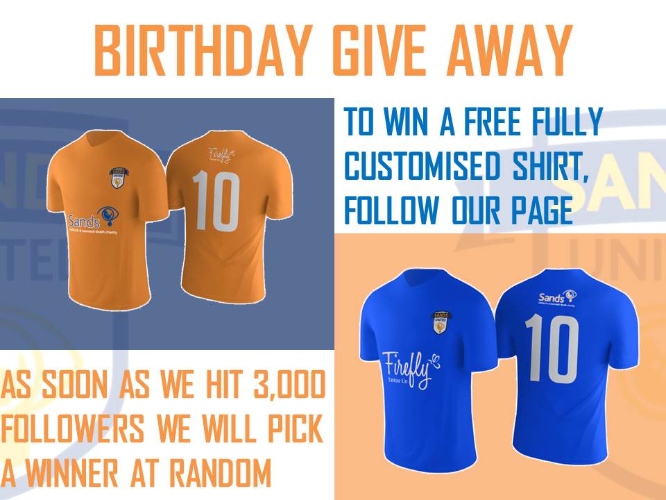BabyLossUnited's tweet photo. To celebrate our 1st birthday we are giving away one of our iconic shirts.
Simply follow us, that's it ๐งก๐
#giveawaytuesday
#mengrievetoo
#ItsOkNotToBeOk
#unitedbyangels
@nikefootball
@sussexsundayfl
@SussexCountyFA https://t.co/OlnPaOXVGa