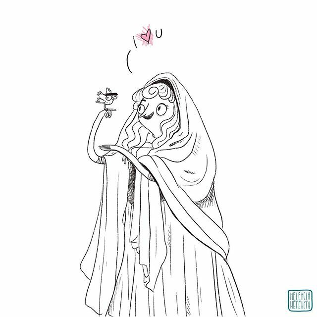 Eleacla's tweet photo. El encierro por enfermedad hace que hable hasta con las plantas. Cucú 
#blackandwhite #sketch #linework #procreate #characterdesign #design #creacionpersonajes #diseñopersonajes #fanart #disney #labelladurmiente #aurora #boceto #illustration #drawing #ilustracion #dibujofaci… https://t.co/JPUZrEXxhQ