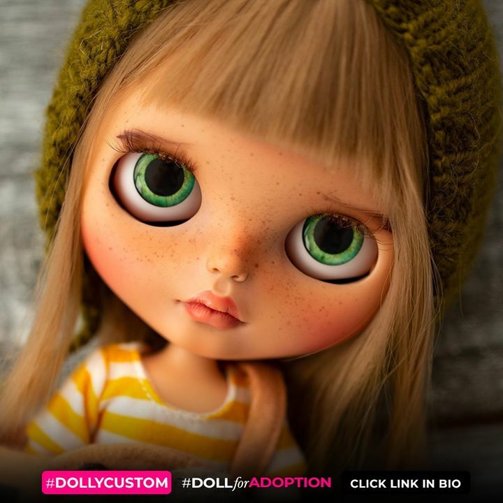 Custom Blythe Doll for Adoption by CutetoysRu: etsy.me/37RlZzY #dollycustom