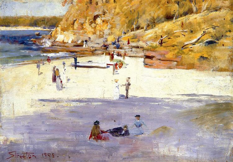 ideamoodart's tweet photo. Sir Arthur Ernest Streeton (1867-1943) was an #Australian #landscape #painter and leading member of the #Heidelberg School, also known as Australian #Impressionism. https://t.co/4BBQE1HVxX
