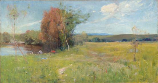 ideamoodart's tweet photo. Sir Arthur Ernest Streeton (1867-1943) was an #Australian #landscape #painter and leading member of the #Heidelberg School, also known as Australian #Impressionism. https://t.co/4BBQE1HVxX